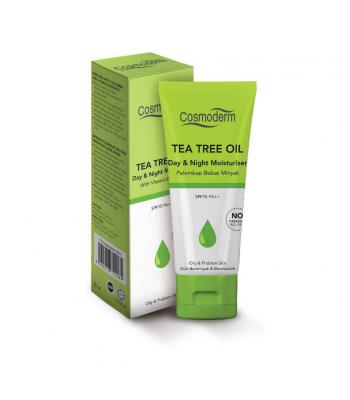 Cosmoderm tea tree oil day & night moisturiser 50ml